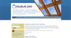 Desktop Screenshot of poliblak.hu